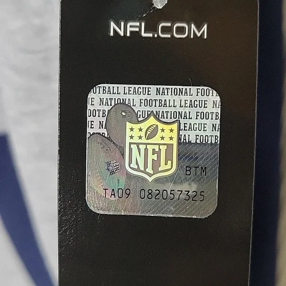 NFL Team Apparel New England Patriots Gray and Blue Hoodie Size Large NWT - Picture 6 of 14